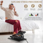 Under Desk Elliptical Machine, Electric Ellipse Leg Exerciser While Sitting for Seniors Adults, Quiet & Portable Electric Seated Pedal Exerciser with Remote Control, 15 Adjustable Speeds, 5 Auto Modes
