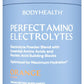BodyHealth PerfectAmino Electrolytes Powder No Sugar, Keto Sugar Free Fasting Electrolytes Drink Mix, Hydration Powder with Trace Minerals - Orange - 60 Servings
