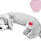 Hearbeat Toy for Dog Anxiety Relief Behavioral Training Aid Toy, Grey