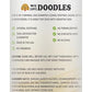 5-in-1 Premium Oatmeal Shampoo for Dogs, Gentle for Itchy & Sensitive Skin, Provides Itch Relief, Hypoallergenic & Soothing for Dry Skin, Moisturizing Anti-Itch, Made in USA, 16 oz [We Love Doodles]