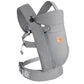 New Upgrade Ergonomic Baby Carrier Newborn Toddler Wrap Carrier,Hands Free Baby Sitting Sling,Breathable,Perfect for Infants/Chest Sling for Babies Shower Gift (Striped Dark Grey, Upgrade-with Belt)