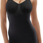SHAPERX Strapless Shapewear Dress for Women Tummy Control Seamless Full Body Shaper Slip with Removable Straps