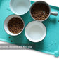 Hoki Found L Silicone Non Slip Pet Food Mats - Cat & Dog Bowl Placemats - Waterproof Feeding Mats for Carpet - Cool Mint