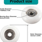 Total Gym Replacement Set of 4 Wheels/Rollers for Models 2000, 3000, Some 3000 XL, and a Few Very Early XL(White)