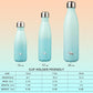 Insulated Water Bottles,25 oz Double Wall Stainless Steel Vacumm Metal Flask for Sports Travel,Mint
