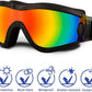 Medium Dog Sunglasses with Adjustable Strap UV Protection, Winproof Puppy Sunglasses, Suitable for Dogs Eyes Protection，Soft Dog Goggles