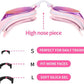 Nearsighted Swim Goggles, Shortsighted Optical Swimming Goggles No Leaking Anti Fog UV Protection for Adult Men Women