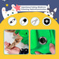 Kukaster Pet Cat’s Restraint Bag for Claw Care Nail Trimming Anti-Scratching Grooming Bag for Cats Medical Examination(Blue-m)