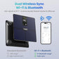 Smart Scale for Body Weight, 4.3" Color Display Digital Weight Scale, High Precision Wi-Fi Bathroom Scale with BMI, Body Fat, Muscle Mass, 20 Body Composition Scale Sync App, 400 lbs, Black