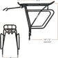 Ibera Bike Rack - Bicycle Touring Carrier Plus+ for Disc Brake/Non-Disc Brake Mount, Fat Tire Bikes, Frame-Mounted for Heavier Top & Side Loads, Height Adjustable for 26"-29" Frames