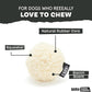 Barkbox Super Chewer Tough Dog Chew Toys for Aggressive Chewers, Plush 2 Toys in 1 (Potato - Small)