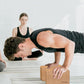 Trideer Cork Yoga Blocks, 2 Pack Natural Cork Blocks, High Density with Non Slip Surface, Eco-Friendly Accessories and Ideal for Yoga, Pilates, Stretching