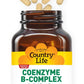 Country Life Coenzyme B-Complex, 120 Capsules – Supports Energy & Metabolism, Mood & Cognitive Function – Vegan, Gluten-Free, Bioavailable B Vitamins with Choline