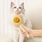 Pet Grooming Brush - Cat & Dog Fur Remover, Massage Brush for Long & Short Hair Pets, Removes Loose Fur & Hair (Green)