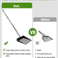 Large Chicken Poop Scooper, Chicken Coop Accessories,Metal Litter Scooper For Chicken,Chicken Coop Cleaning Tools,Heavy Duty Poop Shovel For Chicken Coop Accessories,Chicken Coop Must Haves (Black)