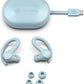 JLab Go Sport+ Wireless Workout Earbuds Featuring C3 Clear Calling, Secure Earhook Sport Design, 35+ Hour Bluetooth Playtime, and 3 EQ Sound Settings (Light Blue)