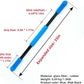 Elastic Fitness Stick Elastic Bar Body Exercise Bar Muscle Training for Exercise Tremor Stick Shoulder Rehabilitation Physical Therapy, Aerobics,Body Shaping Home Gym Yoga, Pilates