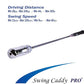 Swing Caddy PRO: Golf Swing Trainer Patented for Distance, Rhythm, Tempo, Accuracy & Warmup