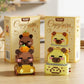 Croissant Cute Capybara Baking Bread Series Mini Building Toy Kawaii Animals Set Micro Adorable Pet Buildings Small Bricks Gifts Toys