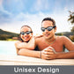Swim Goggles Swimming Goggles No Leaking with Nose Clip, Earplugs, Swim Cap and Case for Men Women