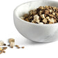 White Marble Dog Bowl - Non-Slip, Non-Tipping, Heavy Duty for Large Dogs - African Natural Stone Water and Food Bowl, Holds 4.6 Cups (7.5lbs)