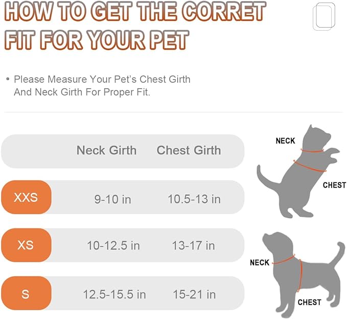 Dog Harness Step in Dog Vest Harness, Reflective Adjustable Puppy No Pull Harness Breathable Soft for Small and Medium Dogs Cats, Red, XS