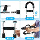 Twister Arm Trainer, 40-100lb Adjustable Power Twister Bar, Arm Trainer with Chest Workout Equipment, Detachable Design Fitness Machine for Home & Gym