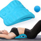 RESTCLOUD Back Stretcher for Back Pain Relief, Back Stretching Cushion, Chronic Lumbar Support Pillow Helps with Spinal Stenosis, Herniated Disc and Sciatica Nerve Pain Relief Lumbar Stretcher