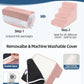 Dog Stairs for Small Dogs,22" H,5-Step Dog Steps for Bed and Couch with High Density Foam,Non-Slip Pet Steps for Doggy and Cat,Pet Stairs with a Washable Cover,Pink