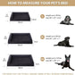 BFPETHOME Washable Dog Beds for Large Dogs, Orthopedic Dog Bed Large, Big Couch with Removable Washable Cover, Waterproof Lining and Nonskid Bottom, Egg-Crate Foam Pet Sofa Bed for Sleeping