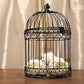 Anderson's Decorative Black Wire Birdcage Wedding Centerpiece, Table Décor, Hanging Decorations, Reusable