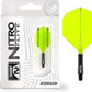 RED DRAGON Darts – Nitro Flite Integrated Flight & Shaft System – No.2 Shape and Design - Available in Short, Intermediate & Medium - Available in Variety of Colours - Professional Darts Accessories