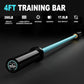 LIONSCOOL Premium 4ft/4.9ft/6ft Barbell for Strength Training and Olympic Weightlifting, 2 Inch Bar for Squats, Curls, Deadlifts, Presses, Hip Thrusts, 350lbs/500lbs/700lbs Weight Capacity