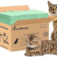 PETSWORLD Multi Cat Pad Refills for Cats Breeze Litter System, Ultra-Absorbent, Quick Dry - (100 Count, Unscented)