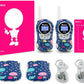 Qniglo Walkie Talkies for Kids - Rechargeable Kids Walkie Talkies with Clear Sound, Long Range - Perfect Birthday for 3-8 Year Old Boys Girls - Outdoor Adventures, Camping, Hiking