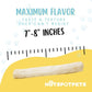 hotspot pets 8-9 Inch Large Rawhide Dog Chew Rolls (20 Pack) - Made from Grass Fed Cows - Great for Dental & Oral Care for Aggressive Chewers Large Dogs, Single Ingredient Treat