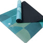 YOGA DESIGN LAB | The Combo Yoga Mat | 2-in-1 Mat+Towel | Eco Luxury | Ideal for Hot Yoga, Power, Bikram, Ashtanga, Sweat | Studio Quality | Includes Carrying Strap!
