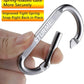 STURME 12pcs Carabiner Clip 3" Small Durable Carabiner Keychain Carabeaner Hooks