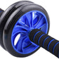 Abdominal Muscle Training Rollers, 5-In-1 Roller Kit with Knee Pads, Push-Up Bars, Handle Grips, Skipping Ropes, Home Gym Exercise Kits Suitable for Physical Training