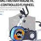 Adjustable Magnetic Indoor Cycling Bike with Tablet Mount & Comfortable Seat - 8-Level Resistance for Home Workouts