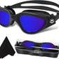 WIN.MAX Polarized Swimming Goggles Swim Pool Goggles Anti Fog Anti UV No Leakage Clear Vision for Men Women Adults Teenagers