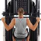 Altas Strength 3075 Cable Machine Home Gym with 1000 lbs Weight Capacity, 2000 lbs Cables, Strength Training Equipment Includes Accessories Light Commercial Fitness Versatile Workouts Easy Assembly