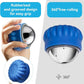 iECO Massage Ice Roller Ball - Stainless Steel Cold & Heat Therapy Massage Tool for Deep Tissue, Sore Muscle, Trigger Point, Muscle Knots Full Body Relax