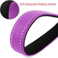 PLUTUS PET 10” Short Dog Leash, Reflective Nylon Padded Handle, Strong Traffic Leash with Carabiner Clip, Perfect for Large or Medium Dogs（10”，Purple