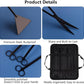 7-in-1 Aquascaping Tools Kit for Aquarium & Terrarium - Stainless Steel Long Tweezers, Curved Scissors, Algae Scraper, Feeding Tongs - Live Plant Trimming & Tank Cleaning Accessories