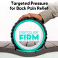 FitBeast Back Roller, Back Wheel Foam Roller - Targeted Muscle Roller for Deep Tissue Massage, Back Stretcher