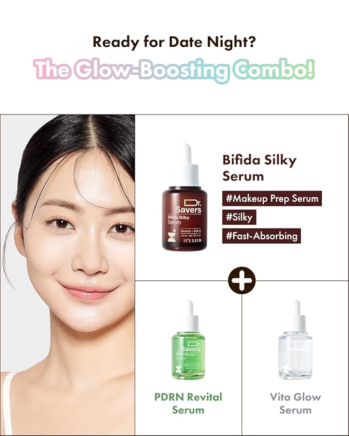 IT’S SKIN Dr.Savers PDRN Revital Serum 1.01 fl.oz, Hydrating and Rejuvenation Face Serum with PDRN and Plant Based Complex, Skin Barrier Support and Lightweight, Sensitive Skin, Korean Skincare