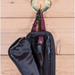 Dura-Tech Deluxe Fake Horse Tail Bag | Protects Fake Horse Tail | Full-Length Zipper | Tangle-Free Lycra Sleeve | Secure Tail Fastener | Handy ID Pocket | Color Black