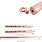 Spreader Bar Heavy Duty Expandable Rose Gold Stainless Steel Bar, Yoga Training Fitness Gear, Workout Bar,Home Gym Kit