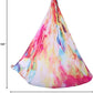 F.Life Aerial Yoga Hammock kit- Yoga Swing Multicolor 5 yards-Flying Yoga Include Daisy Chain,Carabiner and Pose Guide